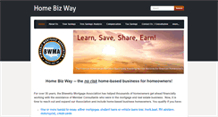 Desktop Screenshot of homebizway.com